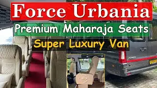 Force Urbania Super Luxury Van Rental | Urbania Premium Maharaja Seater Rent in Delhi India