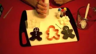 How to Make Christmas Gingerbread Man Soap