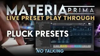 Materia Prima Pluck Presets : Rhythmic & Tonal Kontakt Sounds