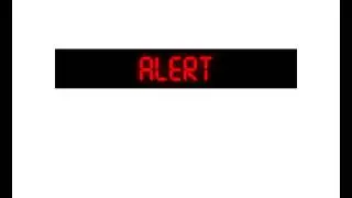 Alert Status Message 