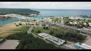 Sarnia / Lambton - Bluewater Bridges - Tilting Planet Multimedia - Drone Footage