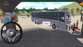 Indian Sleeper Bus Simulator, (KSRTC Bus), Android Gameplay.