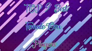 TOP 9 BEST OSU FEMALE PLAYERS [2020]