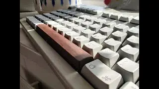 Apple Extended Keyboard II (AEKII) Walnut Spacebar