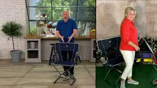 GCI Outdoor Xpress Lounger Pro Collapsible Chair on QVC