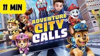 Paw Patrol the Movie: Adventure City Calls Put Out the Fires with Marshall and Rubble (Walkthrough)