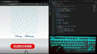 ASMR Programming – Hypnotic Spiral | No Talking