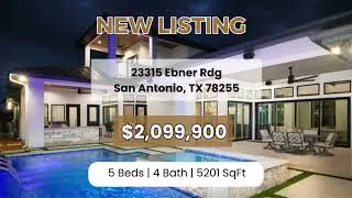 23315 Ebner RdgSan Antonio, TX 78255