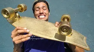 $15,000 SKATEBOARD?!  World's Most Expensive Skateboard!!