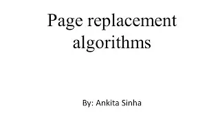 Page replacement algorithms || solved examples || Computer architecture