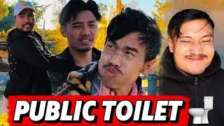 Public toilet 🤣🤣🤣@LionMeiteiNongsha @JagatonTonSharma @naobameinaorem8453 