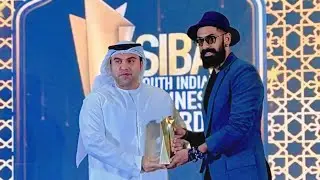 Rana Daggubati Presents Emirates Conglomerates Business Leader Award to Dr. Bu Abdullah! 🏆🇦🇪🇮🇳