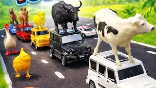 Amazing Toy Farm Animals 🐄🐔 | Fun Kids Video