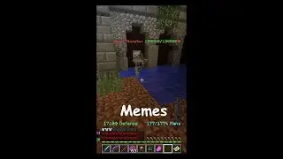 Skeleton having fun in Dungeons (Hypixel Skyblock) | Memes #Shorts