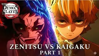 Zenith vs Kaigaku Part 1 |  Demon Slayer Infinity Castle | (Hindi Dubbed)#demonslayer 