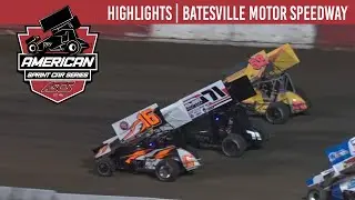 ASCS | American Sprint Car National Series | Batesville Motor Speedway | June 21, 2025 | HIGHLIGHTS