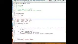 Parse JSON Array in Swift P2