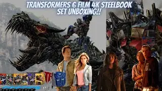 Transformers 6 Film 4K steelbook collection unboxing!!!