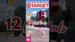 Target Rebate Haul | 12 лучших предложений | 6 предложений #IBOTTA | Множество бесплатных подарко...
