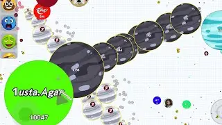 INSANE MODE 😨 (AGAR.IO MOBILE)
