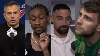 Nico Estevez, Nkosi Tafari, Sebastian Lletget, Maarten Paes | FC Dallas-Vancouver post-game 3.16.24