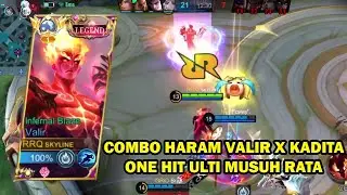 COMBO VALIR & KADITA DI MYTHICAL GLORY TERLALU HARAM! AKANKAH HERO INI MUNCUL DI MPL MOBILE LEGENDS