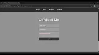 Personal Website Presentation