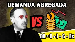 La demanda agregada explicada f&aacute;cil: c&oacute;mo Keynes revolucion&oacute; la econom&iacute;a.
