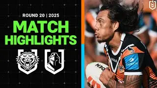NRL Highlights | 2025 NRL Match Highlights | Wests Tigers v Titans | Round 20
