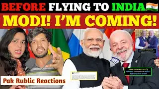 BRAZIL PRESIDENT LULA&rsquo;S BIG MESSAGE ON PM MODI BEFORE INDIA VISIT 2026 !! PAKISTANI RUBLIC REACTIONS