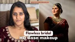 How to Achieve Long-Lasting HD Base | Indian Bridal Makeup Tutorial