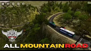 All Mountain Road of Bus Simulator Indonesia | Hill Roads in Bussid