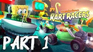 Nickelodeon Kart Racers PART 1 Gameplay Walkthrough - PS4 (Remote Play) / Android / iOS