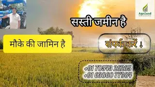 बहुत अच्छी जमीन, मौके का सौदा!📞 जल्द से जल्द संपर्क करें:  #agriculture #landinvestment #acreage 