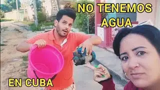 Así sobrevive esta familia en Cuba sin agua.