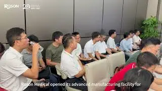 Roson hosts industry delegations for technical visits & knowledge sharing!