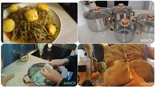روتين رائع مشترياتي رمضان😉للمطبخ جوله في المحل