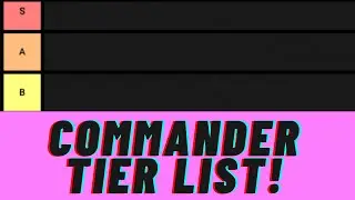 Total War Arena: Commander Tier List Part 1