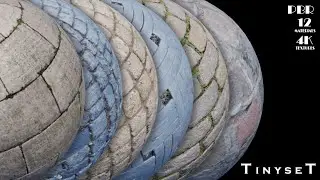 Pavement and sidewalk textures - TinyseT 08 Demonstration