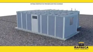 Kit Constructivo para Casa Prefabricada en Concreto u Hormig&oacute;n Mapreca