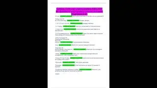 Cardiac Cath Lab Latest Update Questions and Verified Correct Answers Guaranteed A+