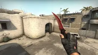flip knife - crimson web field tested skin showcase
