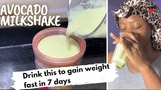 Avocado smoothie | gain weight fast | Easy recipe
