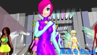 [MMD] Winx Club (Anime Version) Ru-Kyu-Bu Shoot!