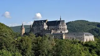 4K WALK | VIANDEN CASTLE | LUXEMBOURG 🇱🇺