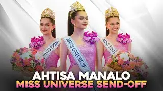 Ahtisa Manalo&rsquo;s Send-Off to Miss Universe 2025 | Philippines&rsquo; Pride Leaves for Thailand 🇵🇭✨