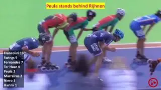 10000m Points Elimination Heerde 2016 E2 in the head of Patxi Peula