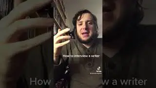 How to interview a writer #booktube #writingcommunity #authortube