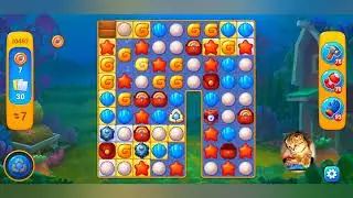 фишдом 2022 # 10497 уровень - прохождение без бустеров # Fishdom,  10497  level - no Boosters.