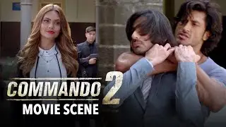 Esha Gupta's Ultimate Vengeance : Killing Husband and Hacker | Commando 2 Movie Scene